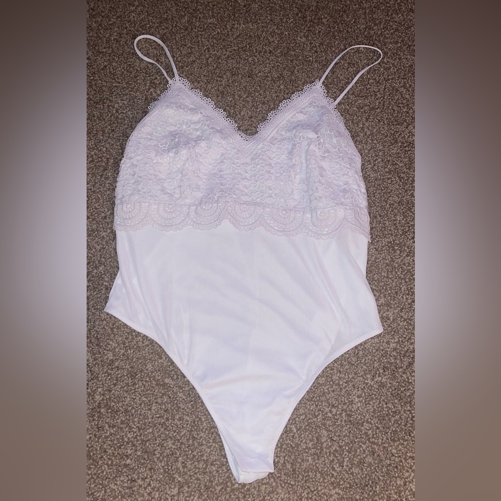 White Woman’s Body Suit